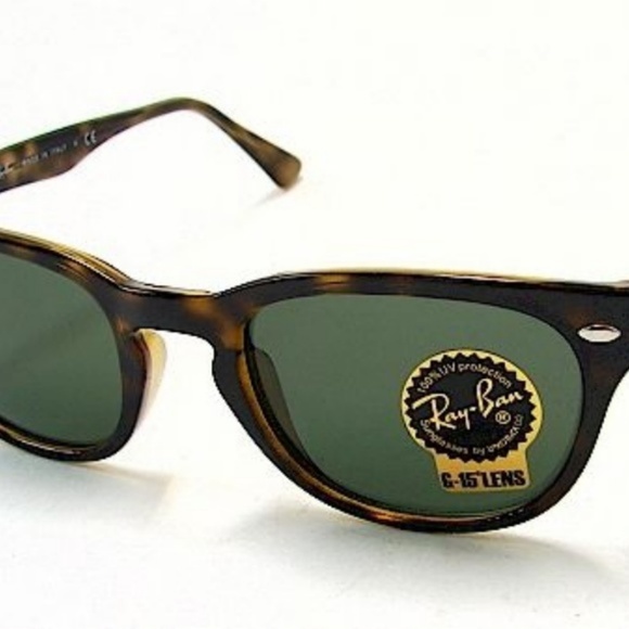 NEW Ray Ban Wayfarer Polarized Tortoise Sunglasses - Picture 4 of 6
